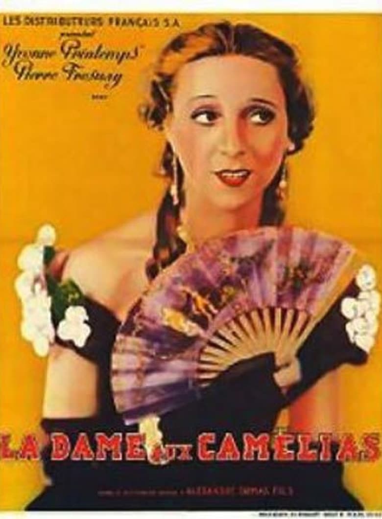 affiche du film La dame aux camélias