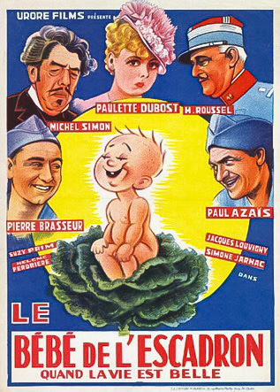 affiche du film Le bébé de l'escadron