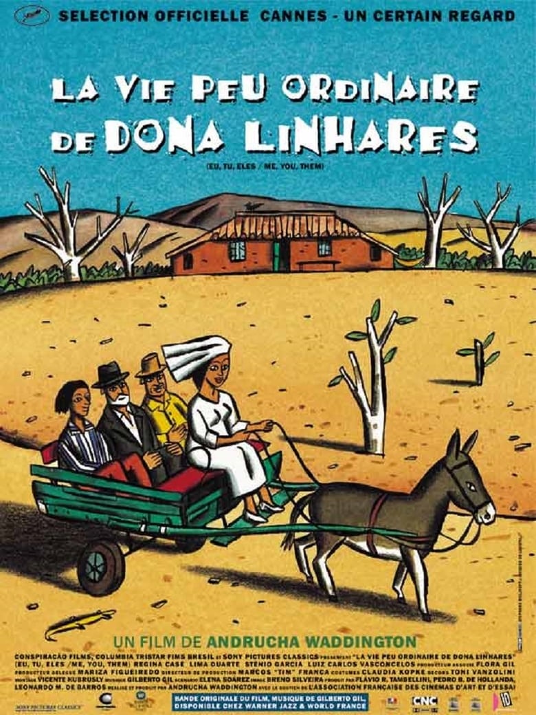 affiche du film La vie peu ordinaire de Dona Linhares