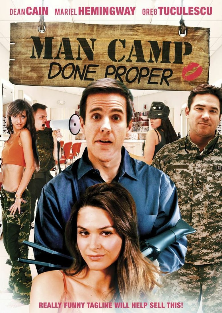 affiche du film Man Camp