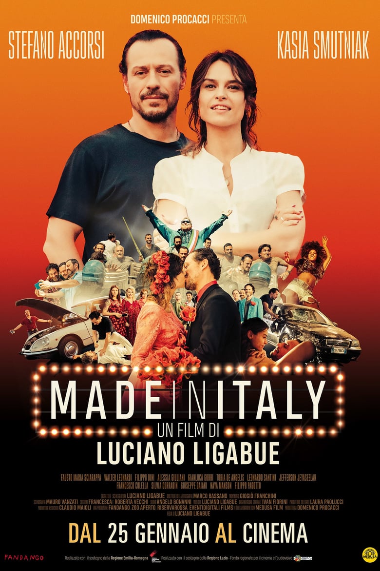 affiche du film Made in Italy