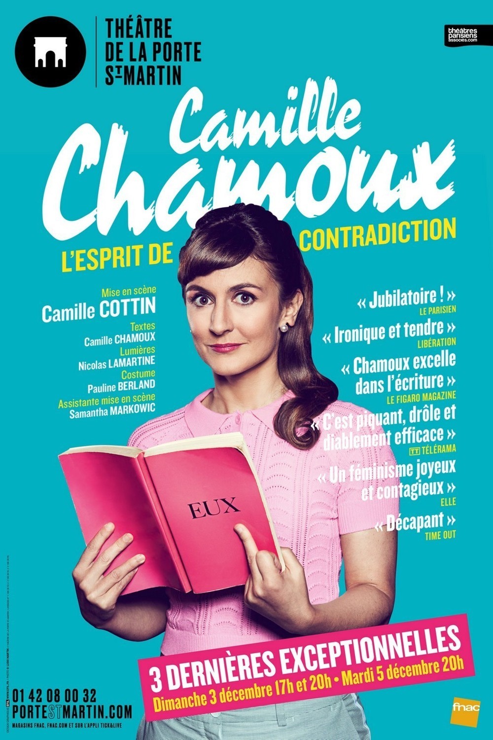 affiche du film Camille Chamoux: L'Esprit de contradiction