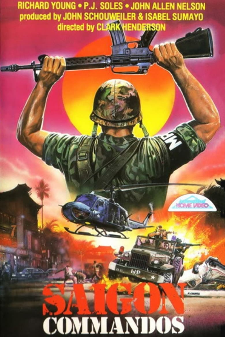 affiche du film Saigon Commandos