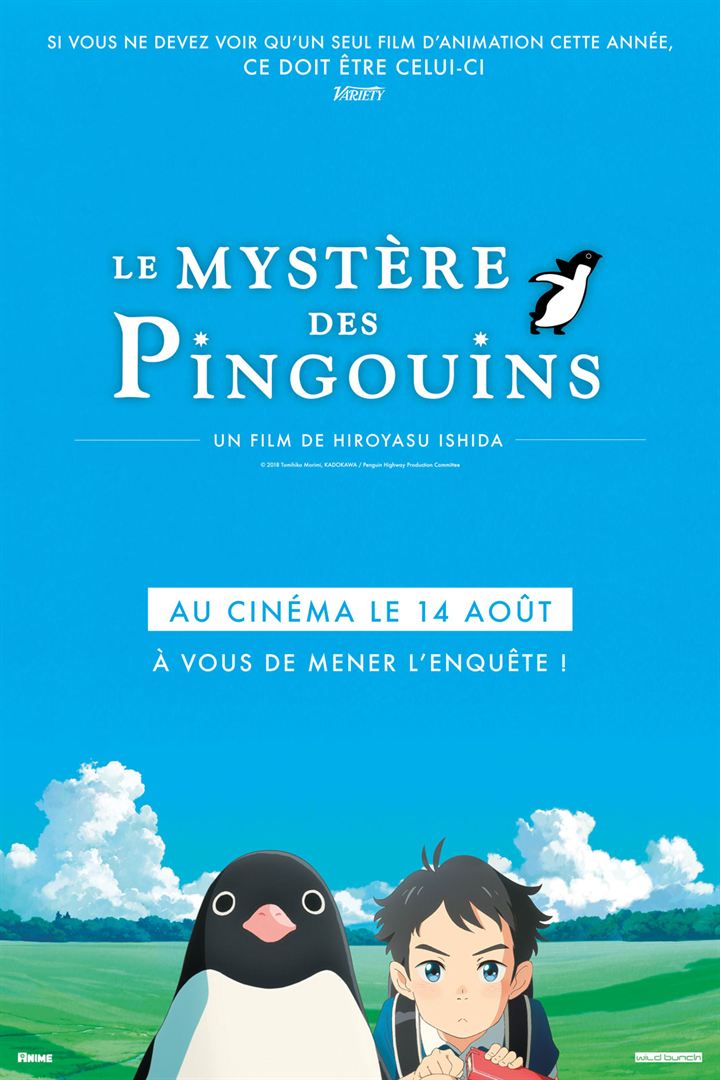 affiche du film Le Mystère des pingouins