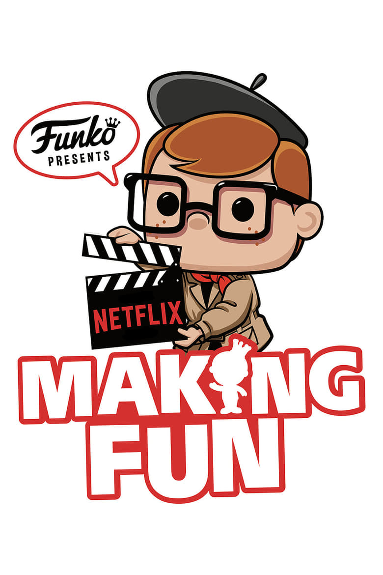 affiche du film La folie des figurines Funko Pop