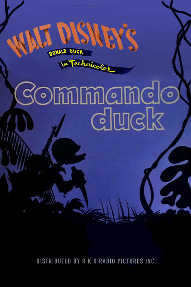 affiche du film Commando Duck