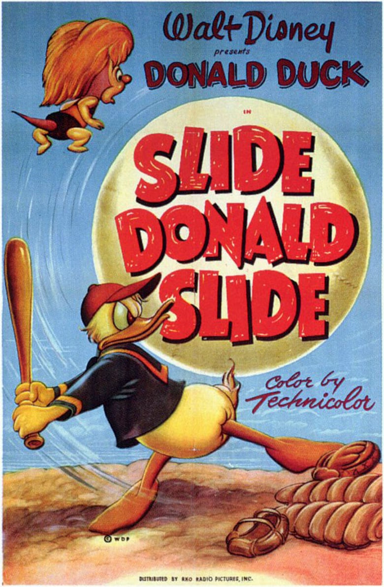 affiche du film Donald et le Baseball