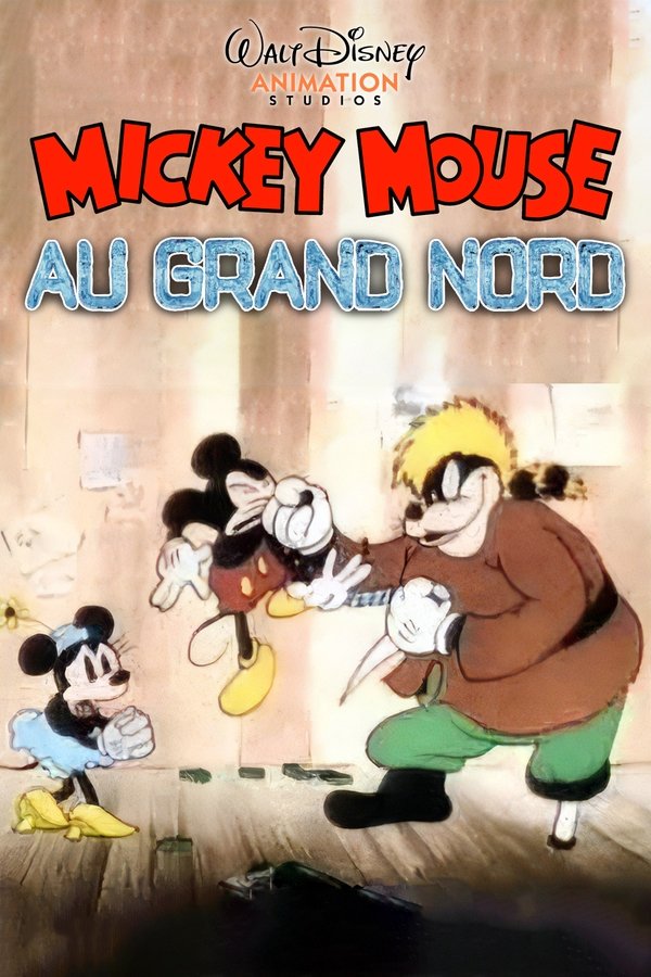 affiche du film Mickey au Grand Nord