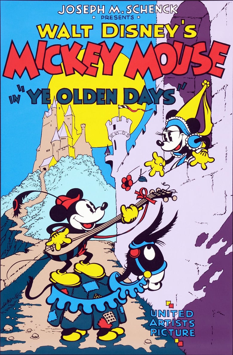 affiche du film Mickey au Moyen Âge