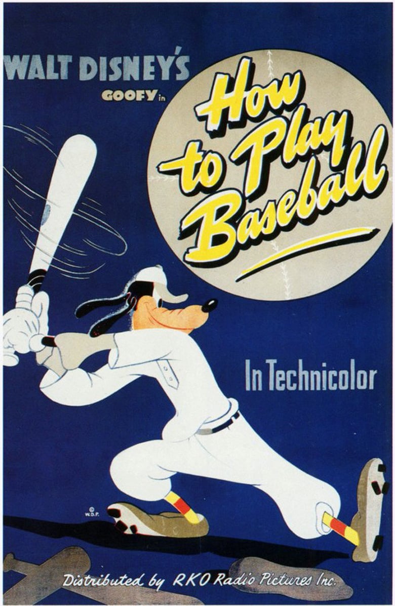 affiche du film Dingo Joue au Baseball