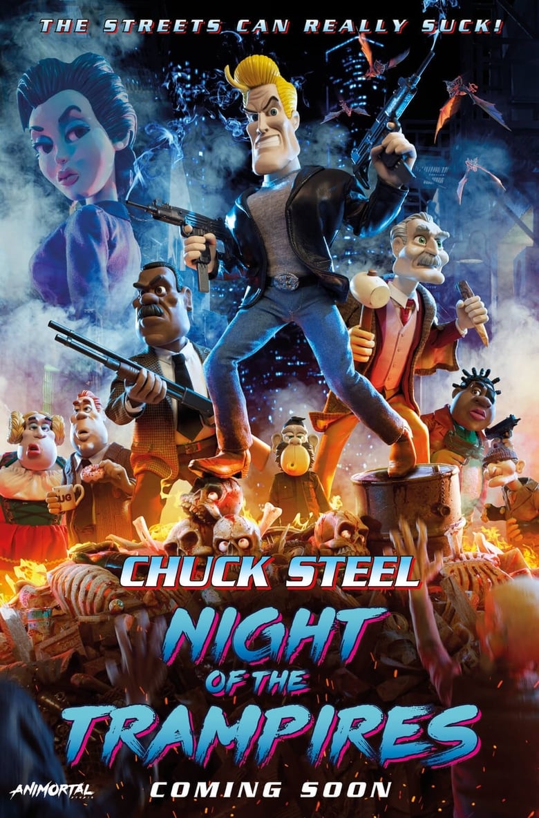 affiche du film Chuck Steel: Night of the Trampires