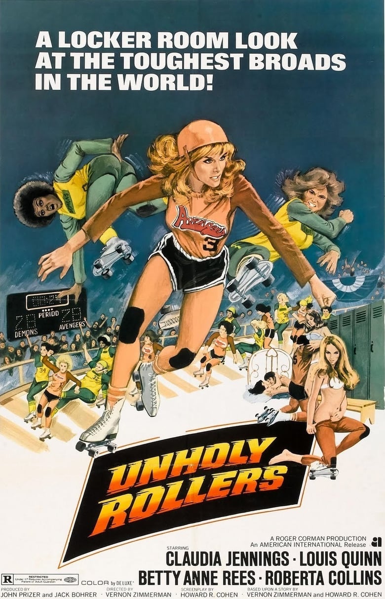 affiche du film The Unholy Rollers