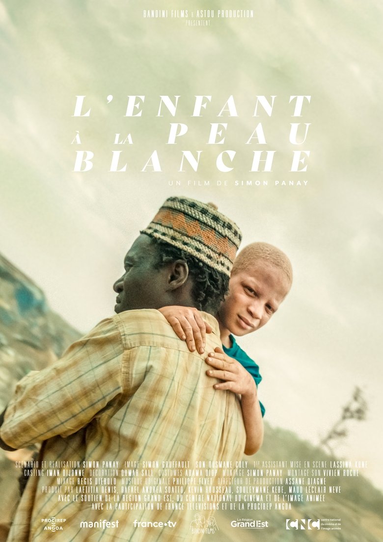 affiche du film L'Enfant à la Peau Blanche