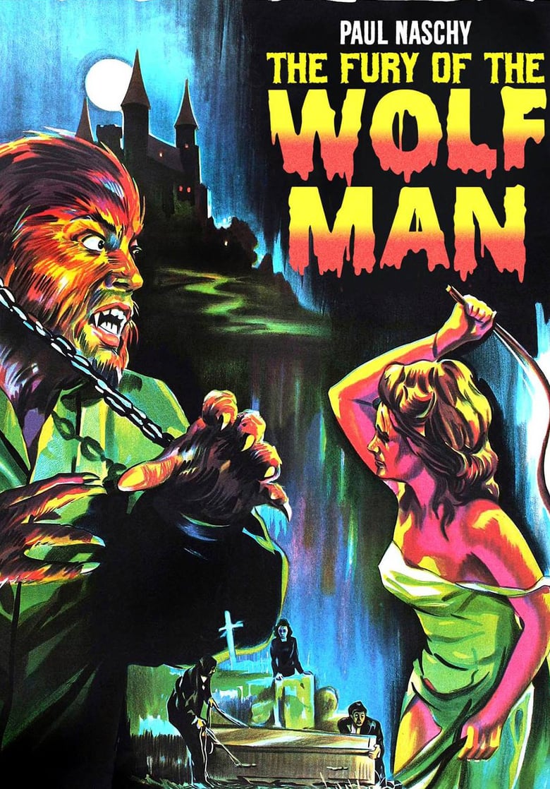 affiche du film The Fury of the Wolf Man