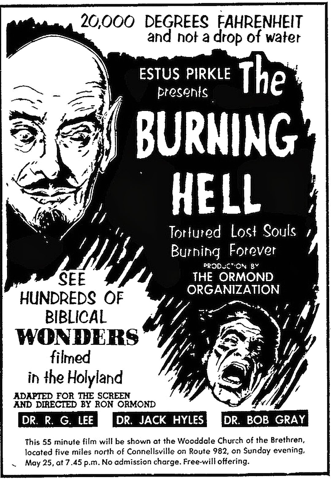 affiche du film The Burning Hell