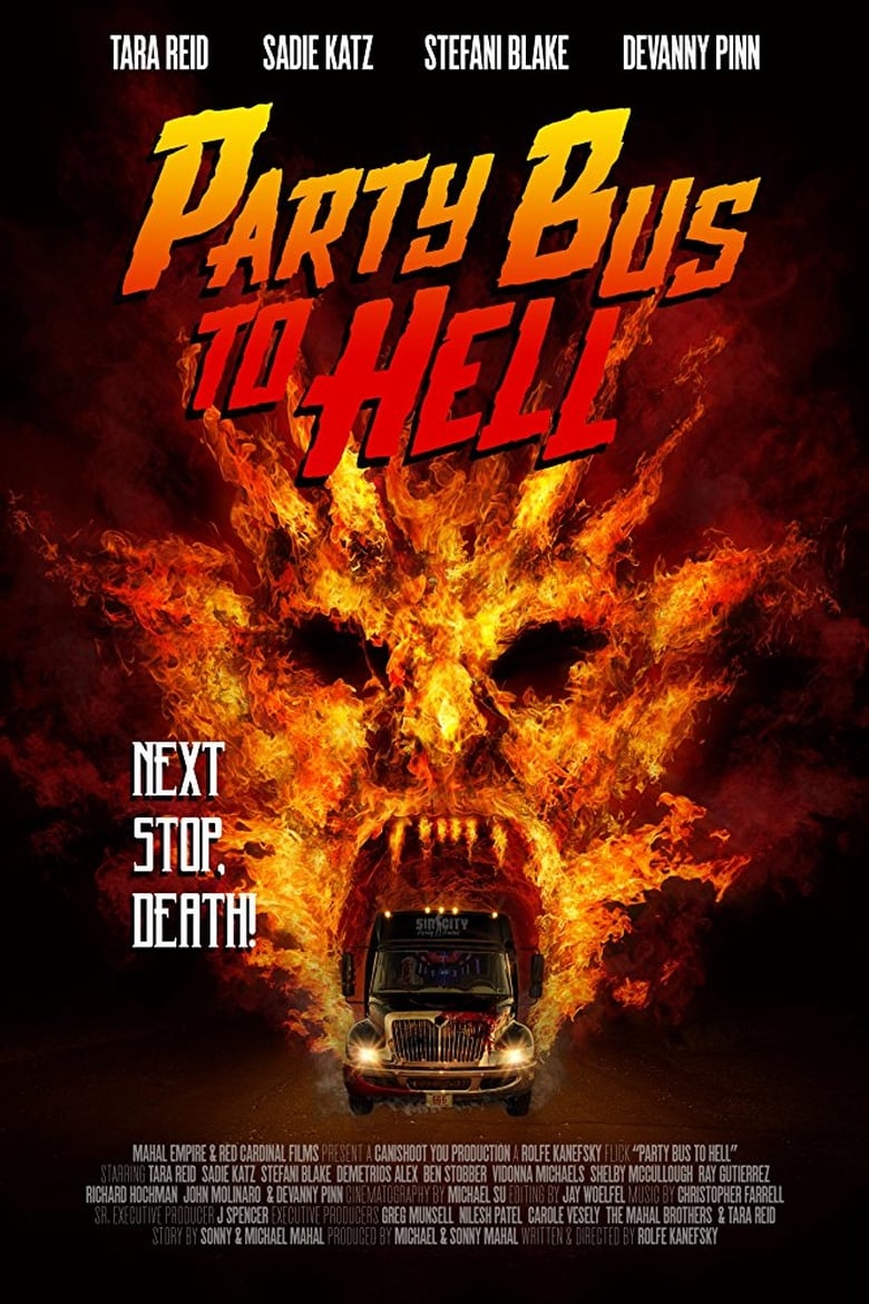 affiche du film Party Bus To Hell