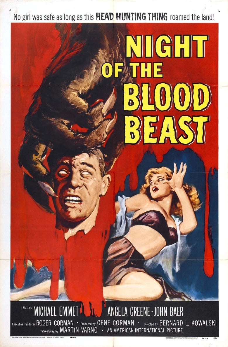 affiche du film Night of the Blood Beast