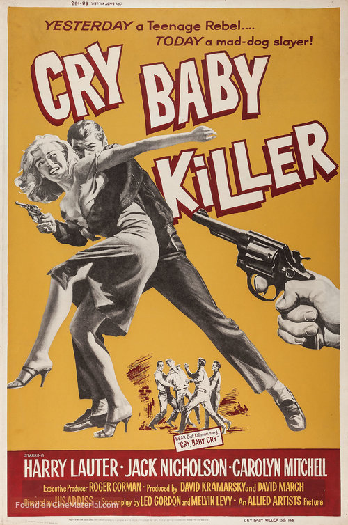 affiche du film The Cry Baby Killer