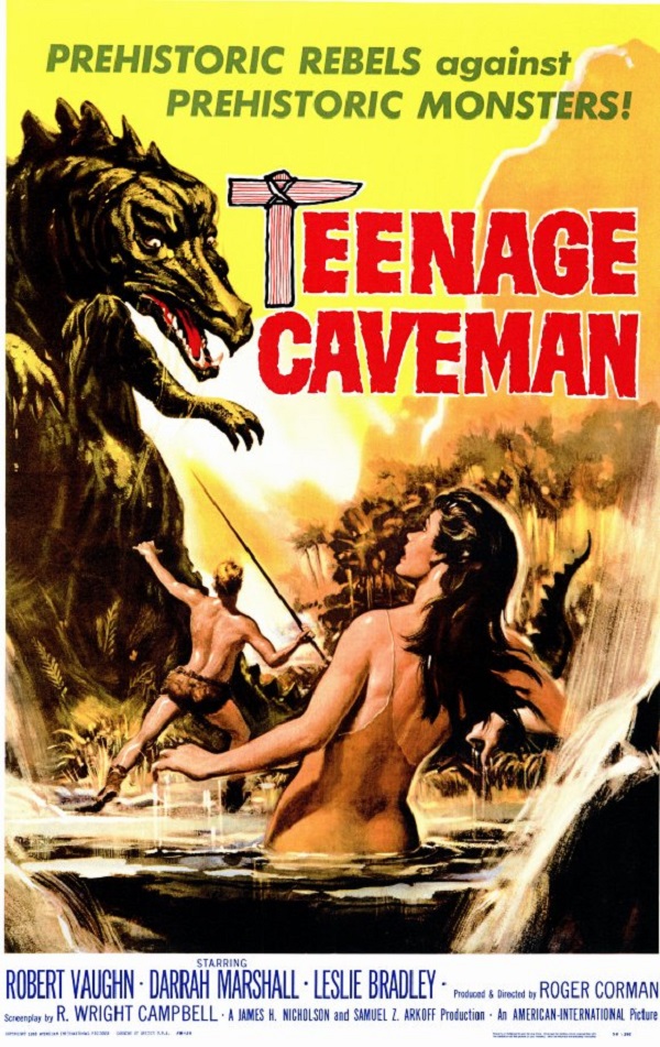 affiche du film Teenage Caveman