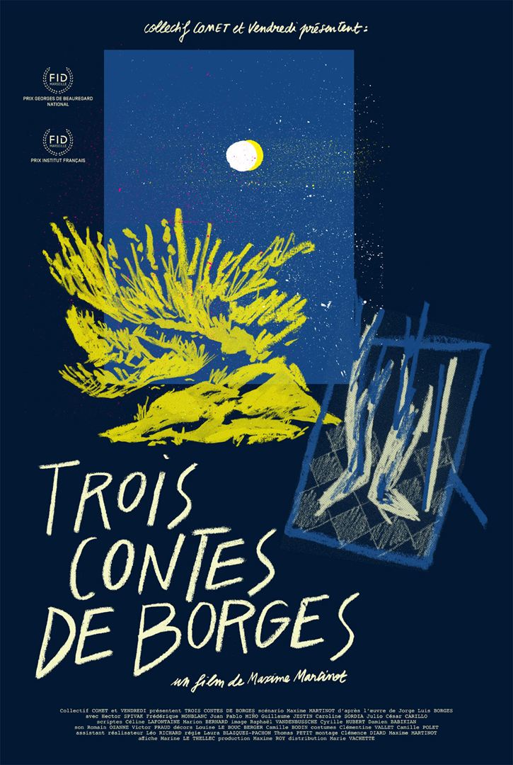 affiche du film Trois contes de Borges