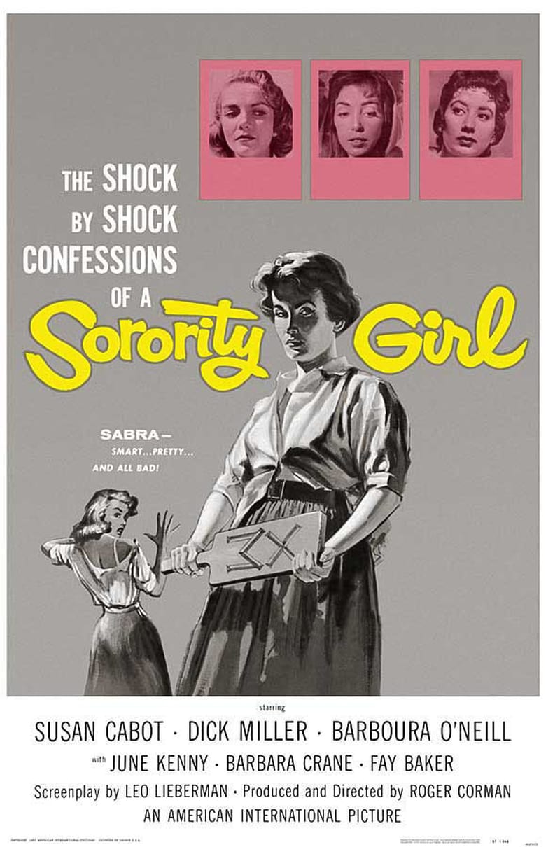 affiche du film Sorority Girl