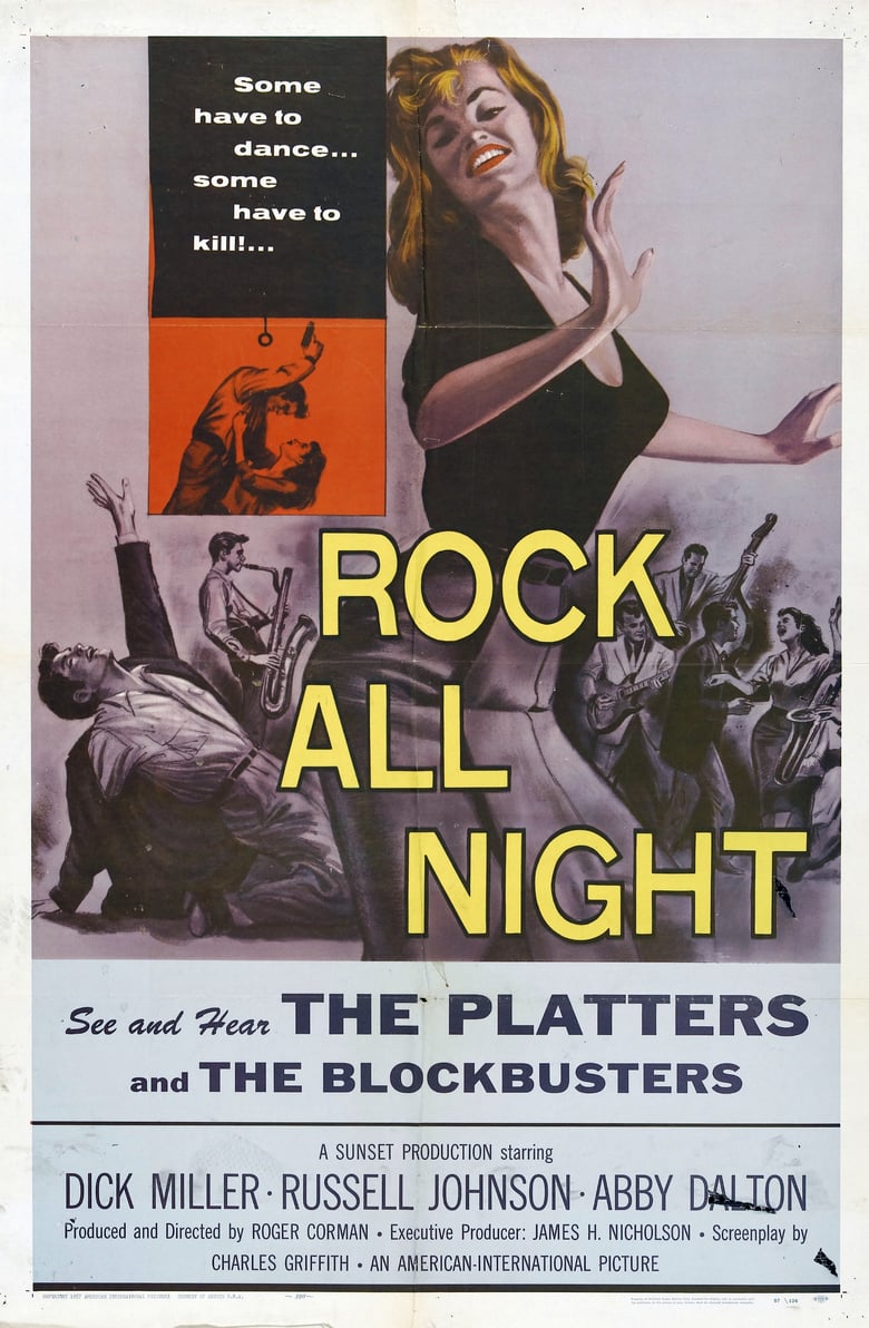 affiche du film Rock All Night