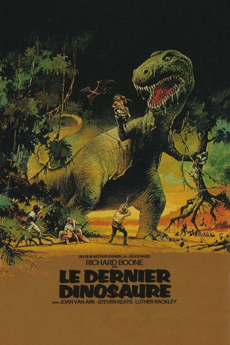 affiche du film Le dernier dinosaure