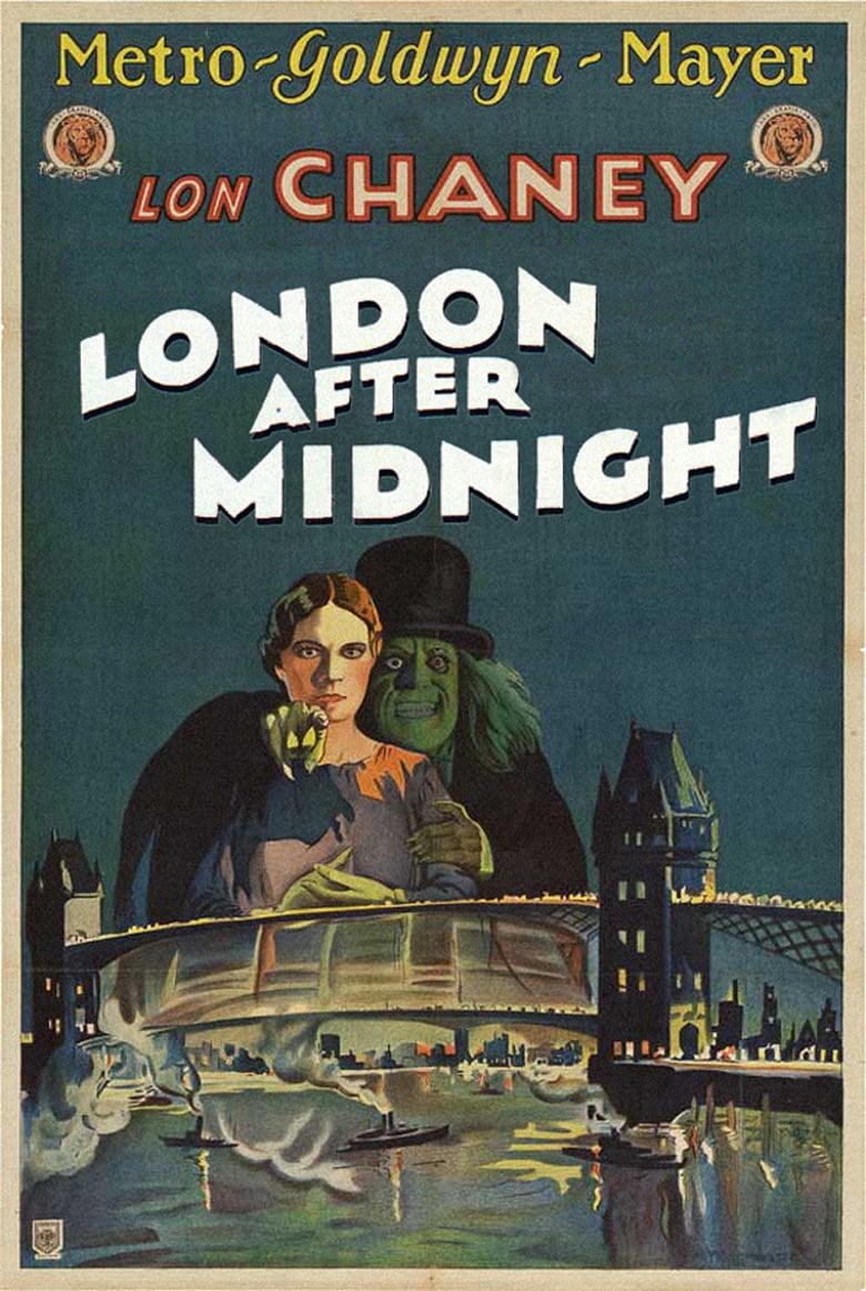 affiche du film Londres après minuit