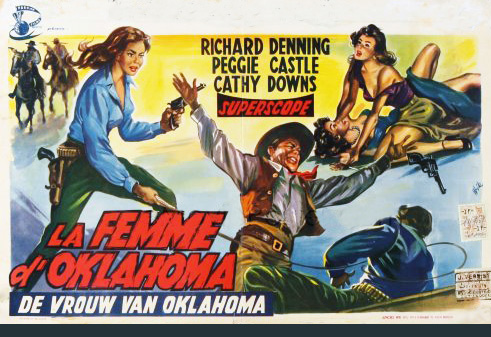 affiche du film La femme d'Oklahoma