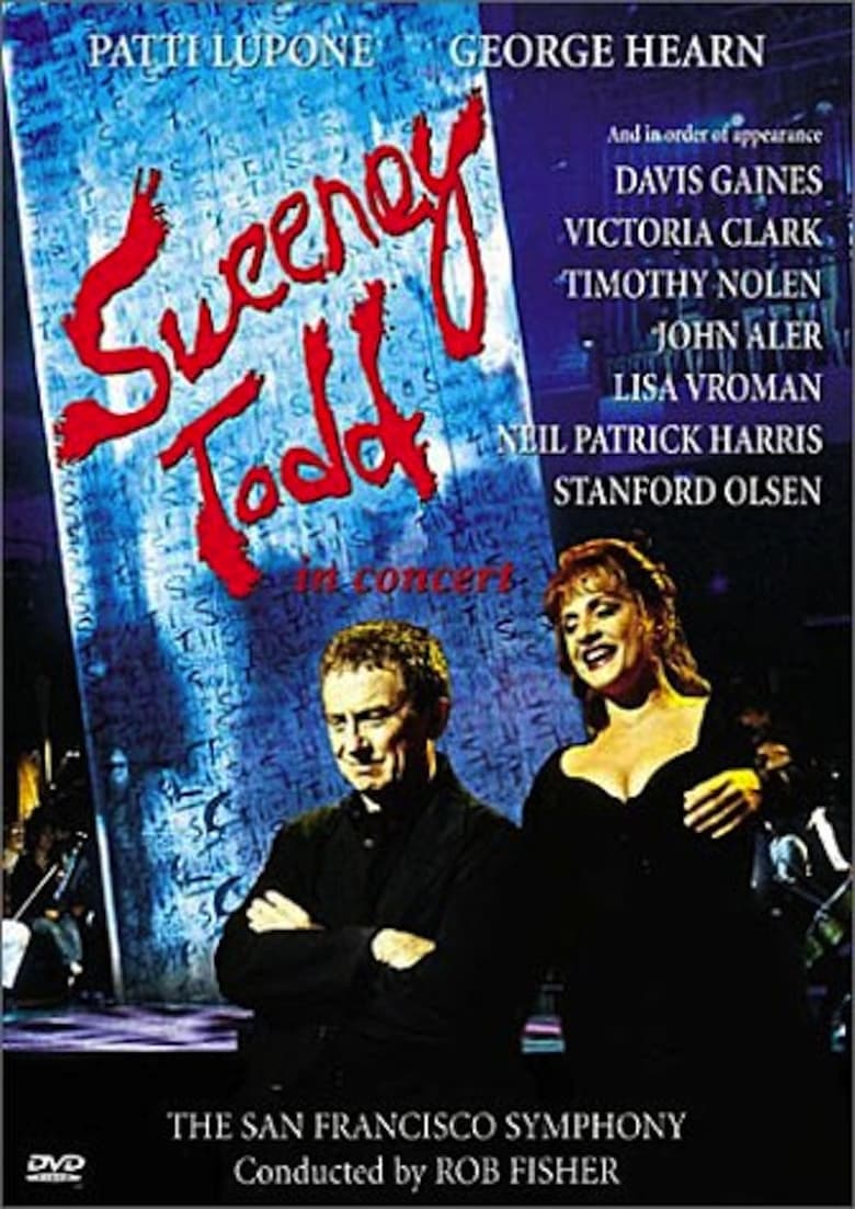 affiche du film Sweeney Todd: The Demon Barber of Fleet Street in Concert