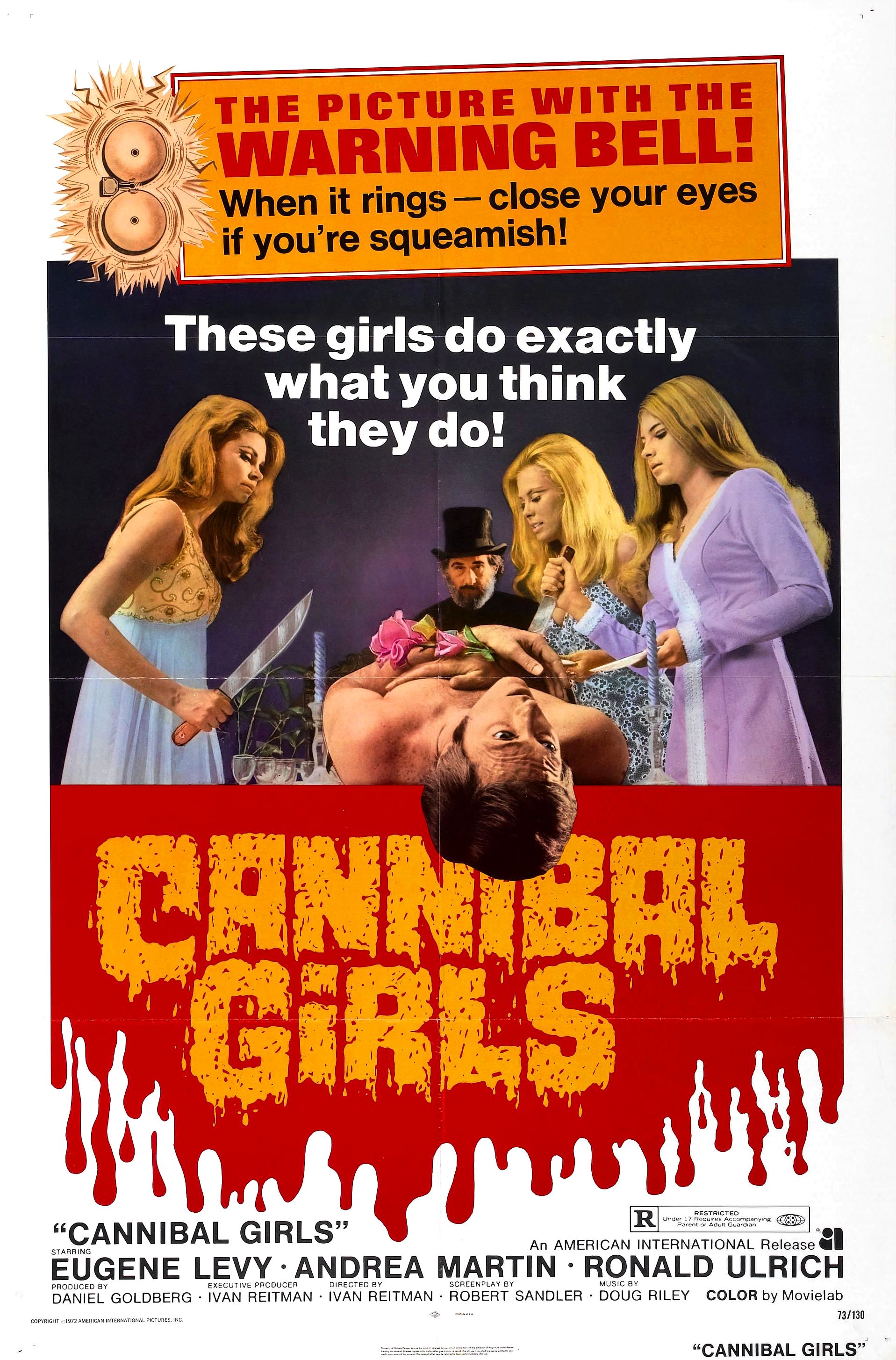 affiche du film Cannibal Girls