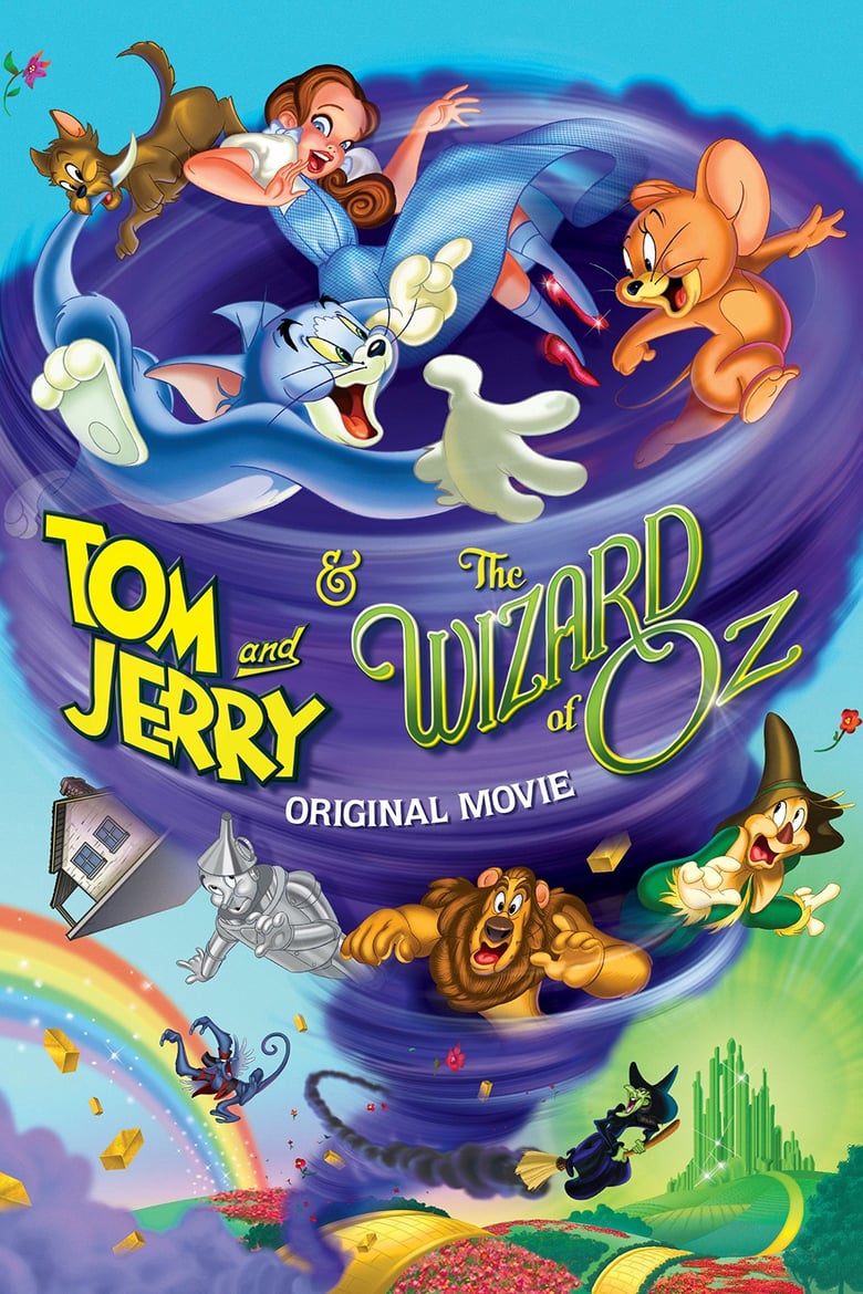 affiche du film Tom et Jerry: Le magicien d'Oz