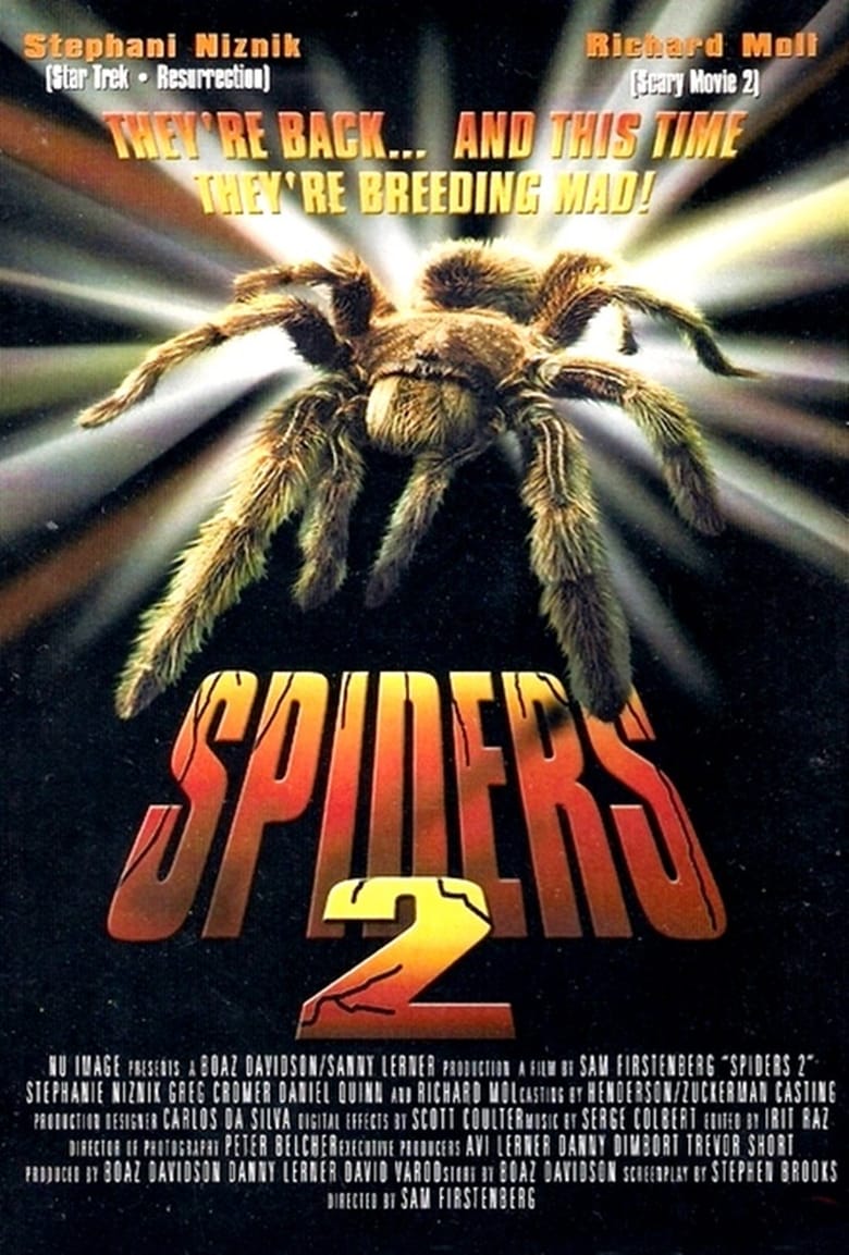affiche du film Spiders 2: Le retour des araignées géantes
