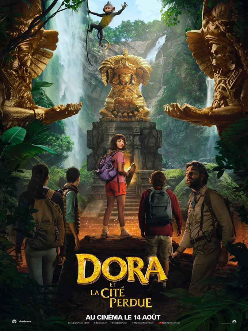affiche du film Dora et la Cité perdue
