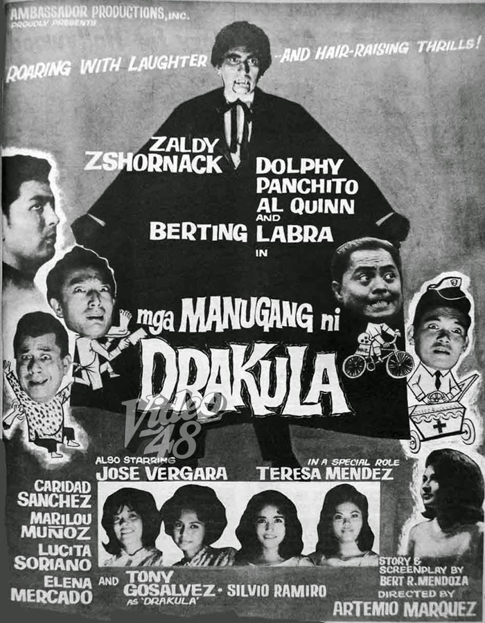 affiche du film Mga Manugang ni Drakula