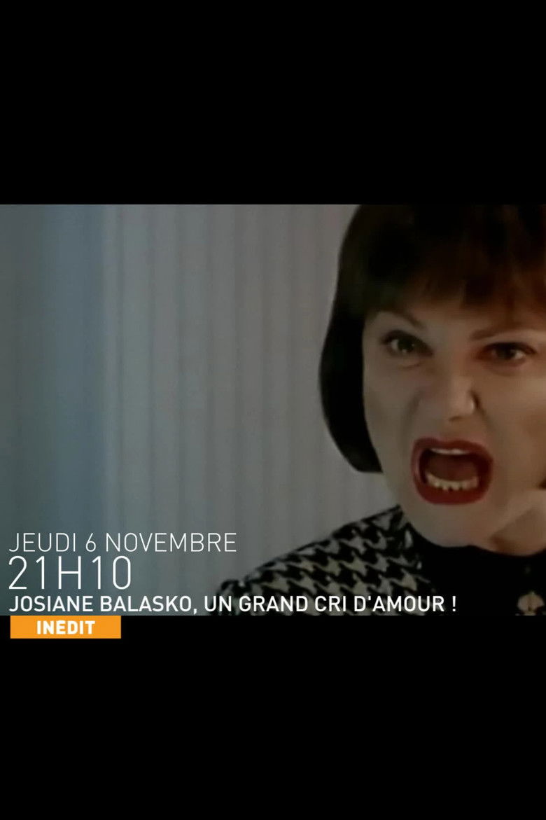 affiche du film Josiane Balasko, un grand cri d'amour !