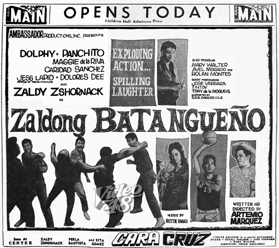 affiche du film Zaldong Batangueno