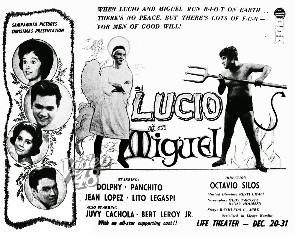 affiche du film Si Lucio at si Miguel