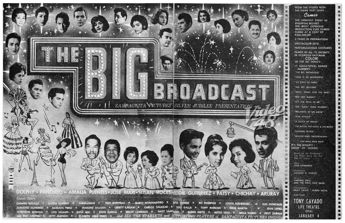 affiche du film The Big Broadcast