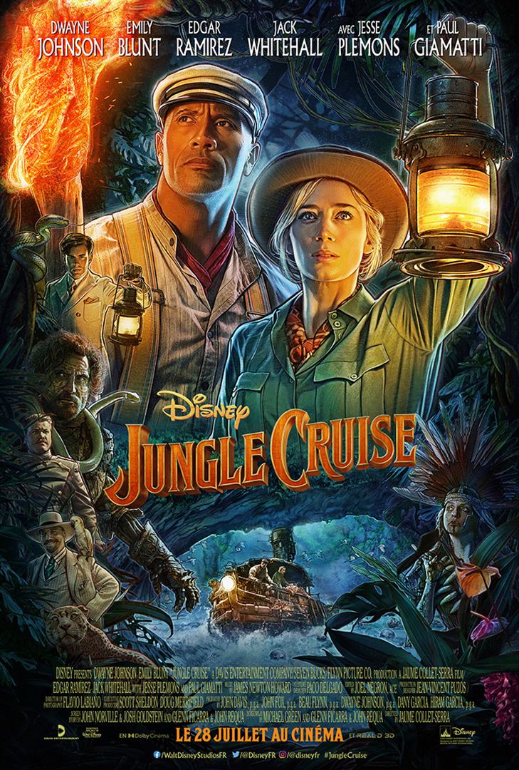 affiche du film Jungle Cruise