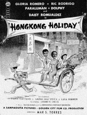 affiche du film Hongkong Holiday