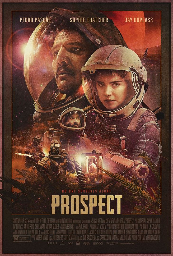 affiche du film Prospect, l'ambre de la lune verte