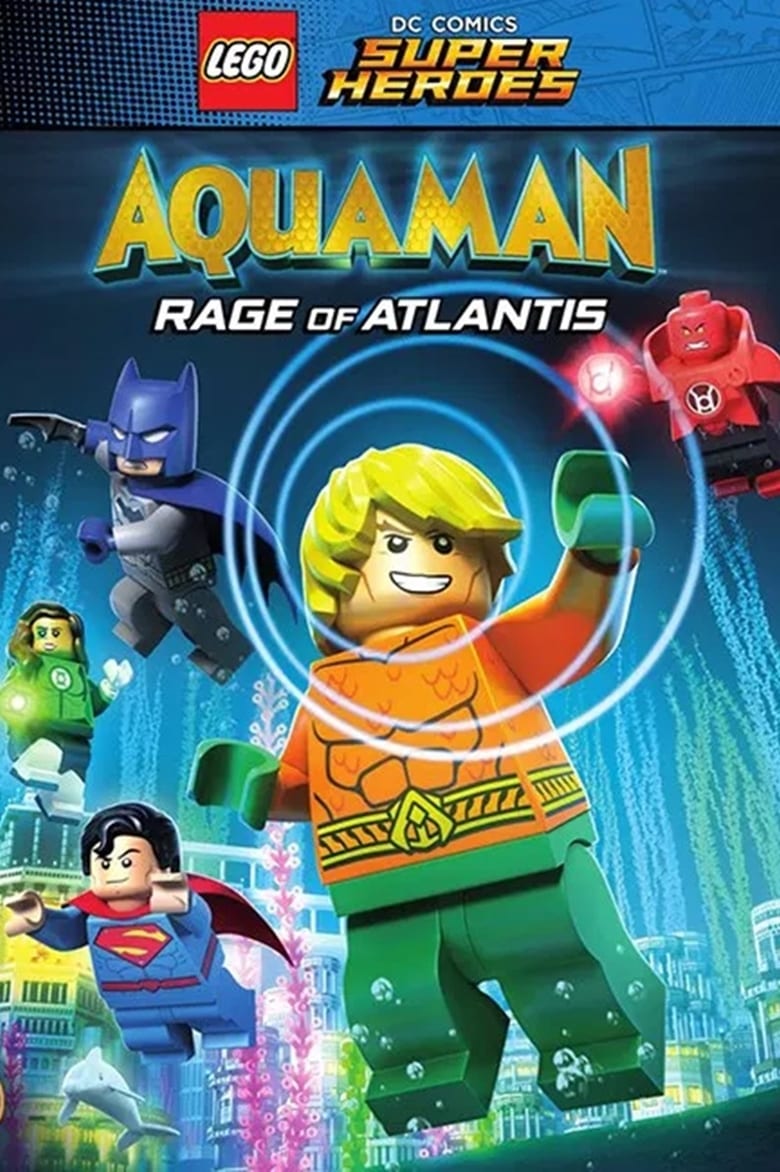 affiche du film LEGO DC Comics Super Heroes : Aquaman