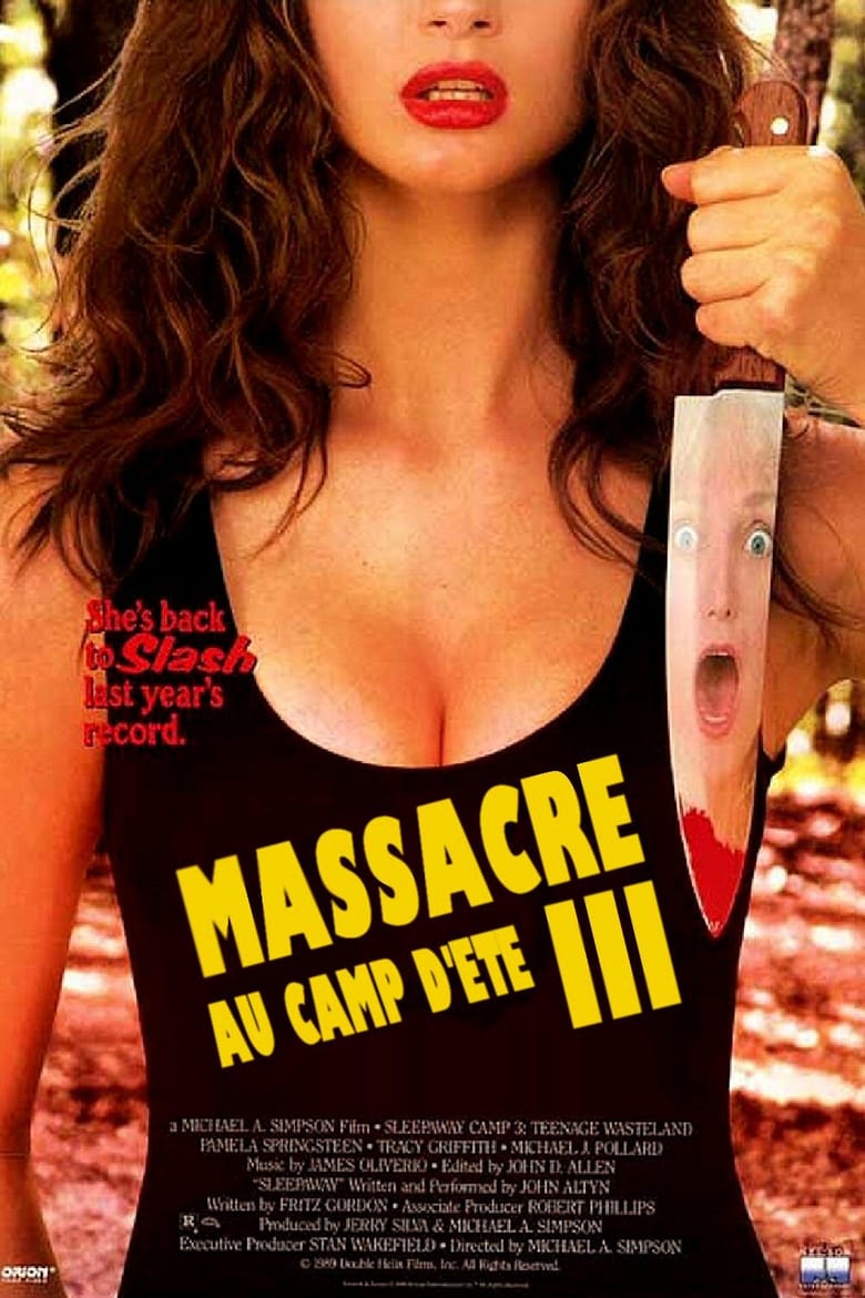 affiche du film Massacre au camp d'été 3