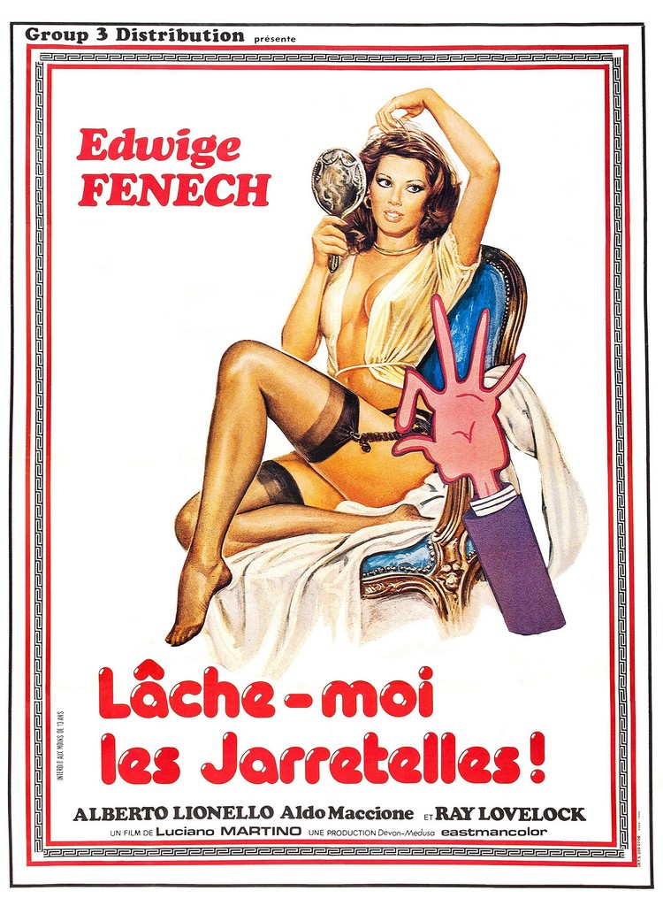 affiche du film Lâche-moi les jarretelles