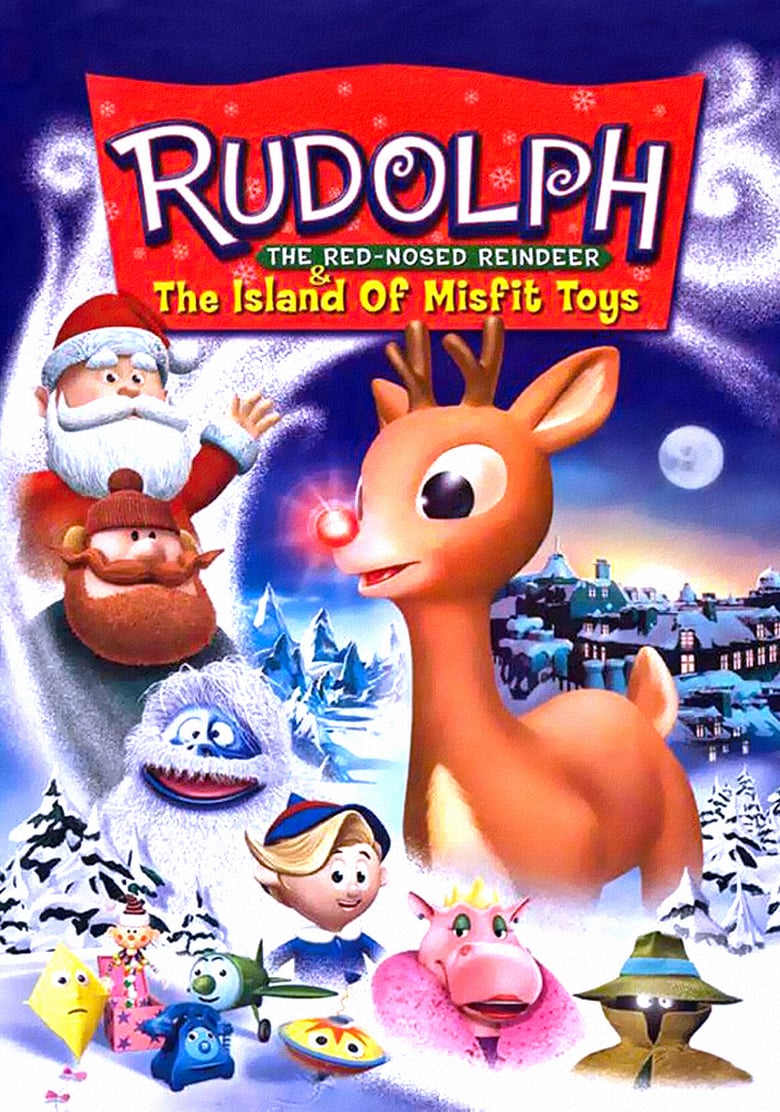 affiche du film Rudolph, Le petit renne au nez rouge et le voleur de jouets