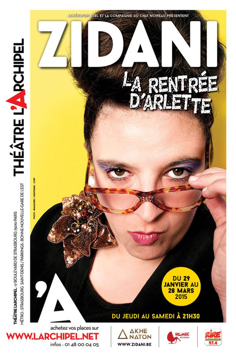 affiche du film Zidani: La rentrée d'Arlette