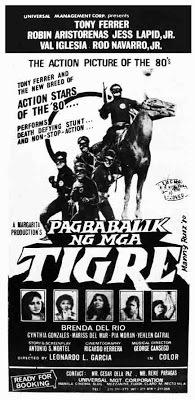 affiche du film Pagbabalik ng mga tigre