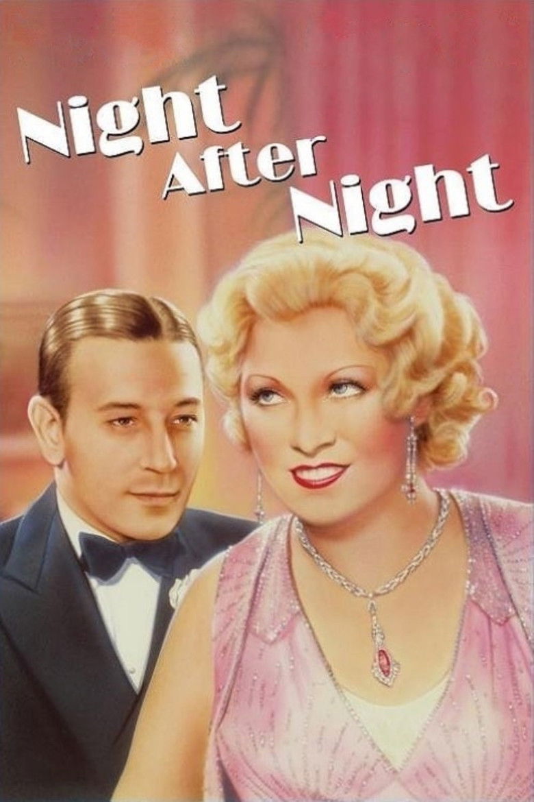 affiche du film Night After Night