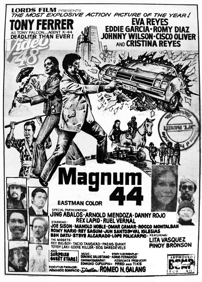affiche du film Magnum 44